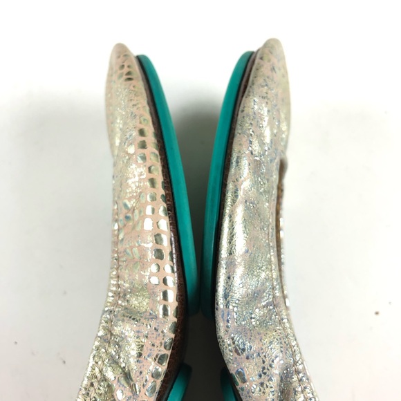 TIEKS Romantic Blush Ballet Flats Sz 9 - Picture 6 of 15